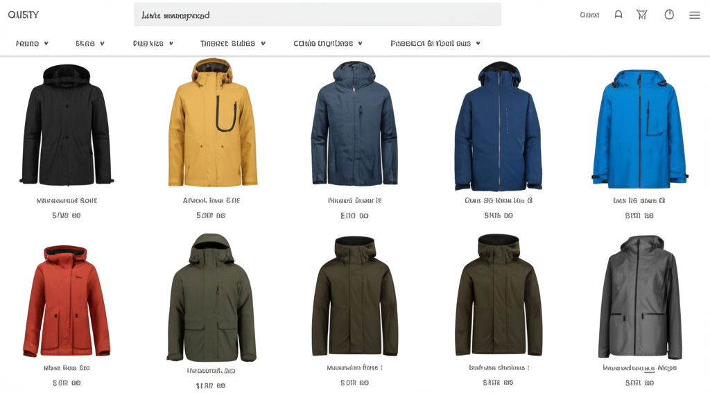 RAINS website before optimization